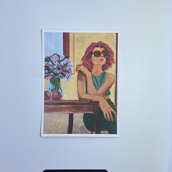 Mini Art Print, 5 X 7" , Original Artwork  Fashion Wall Art - Picture 6 of 7